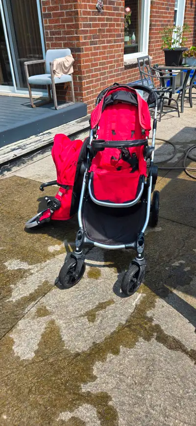 City select double stroller, View more