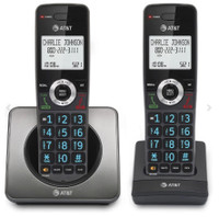 AT&T 2-Handset DECT 6.0 Cordless Phone with Call Block- NEW