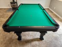 BRAND NEW BILLIARD TABLE FOR SALE-PERFECT FOR YOUR GAME ROOM