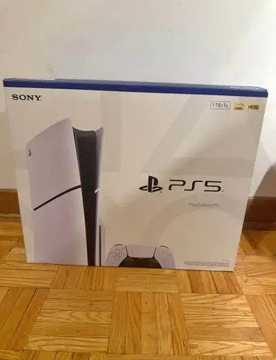 ps5 slim disc in box, View more