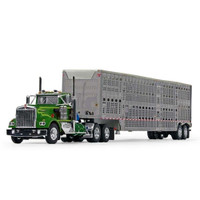1/64 DCP Kenworth W900A Day Cab w/ Wilson livestock  60-1263