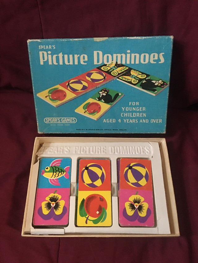 Picture Dominos by Spear’s Games (Vintage) in Toys & Games in Mississauga / Peel Region - Image 2