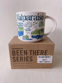 RARE Tasse VALPARAÍSO Starbucks mug - BEEN THERE series