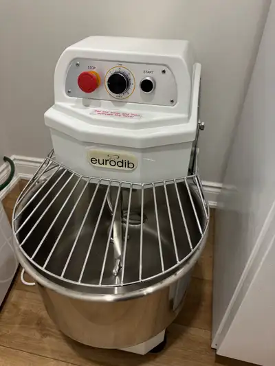 Eurodib LM30T. Bought two years ago, only used 4 times to make pizza dough. Mixer is too large for m...