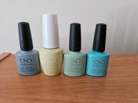 CND and OPI shellac and gel polish
