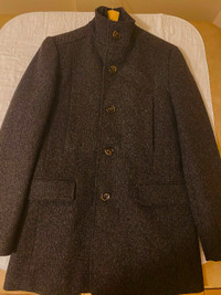 Men’s Classic Wool Coat - $150