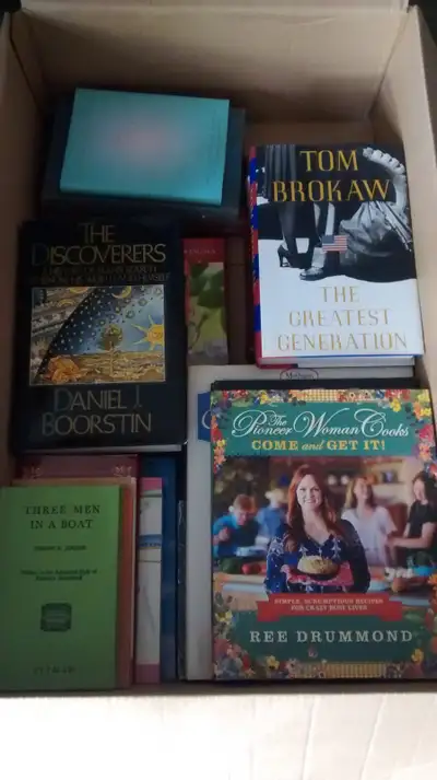 Box of 20+ Books, View more
