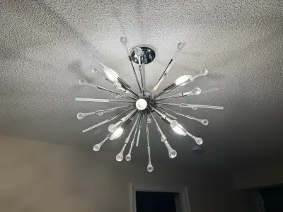 Modern Chrome Chandelier ceiling light, View more