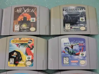 GENUINE NINTENDO 64 N64 VIDEO GAMES (PRICES ARE FIRM), View more