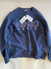 BNWT Kenzo Sweatshirt Large Navy