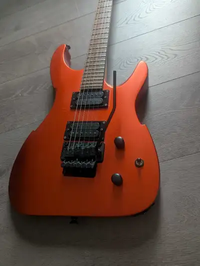 Rare and unique Peavey V-type series guitar in metallic finish, View more