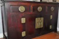 Antique Oriental Sideboard
