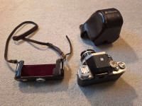 Vintage Nikon Camera and lens