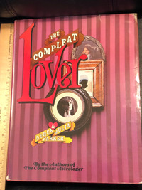 The Compleat Lover first edition huge hardcover book 