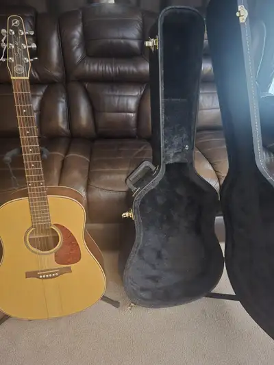Seagull Maritime SWS SG QI Acoustic-Electric Guitar – Made in Ca, View more
