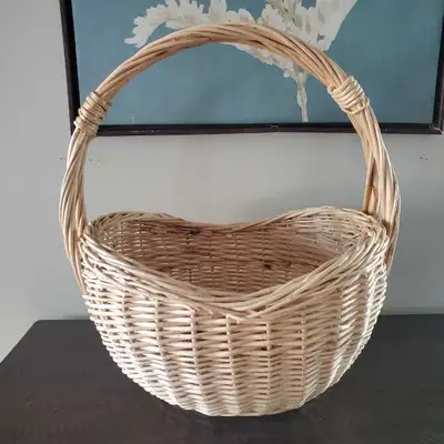 LARGE WICKER BASKET, View more