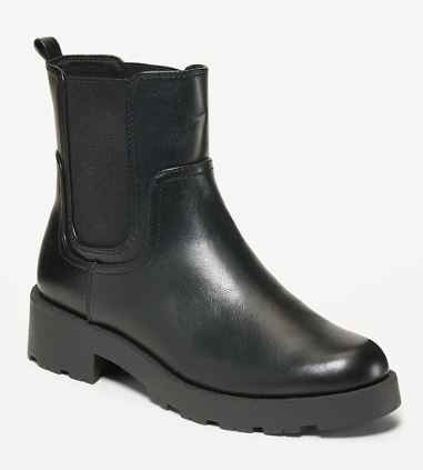 OLD NAVY Faux Leather Chelsea Boots - Size 10 dans Femmes - Chaussures  à Bedford
