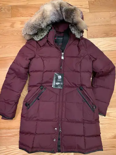 New PAJAR Ladies Channel Quilted Down Parka (M), View more