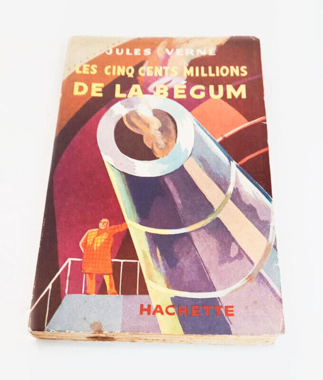VENTE ..Jules VERNE  Livre edition HACHETTE D'ORIGINE EN 1939, dans Art et objets de collection  à Longueuil/Rive Sud