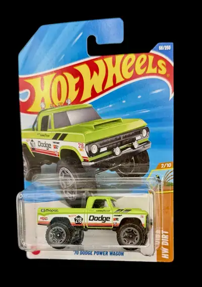 HOTWHEELS 70 DODGE POWER WAGON. 56/250, View more