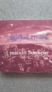 Cd musique Michel Rivard Maudit Bonheur Music CD