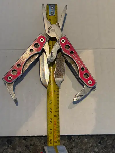 K102 Multi-Tool Gerber Clutch Red Asking: $20.00 Condition: Used, in excellent shape, Retired - Coll...