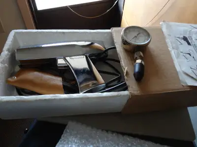 Chrome timing light and compression tester, View more