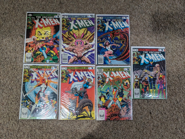 Uncanny X-Men Comics Issues 161 to 167 in Comics & Graphic Novels in Edmonton