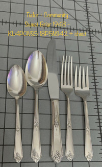 Sold out - Vintage 1948 Community silver plated cutlery set. 