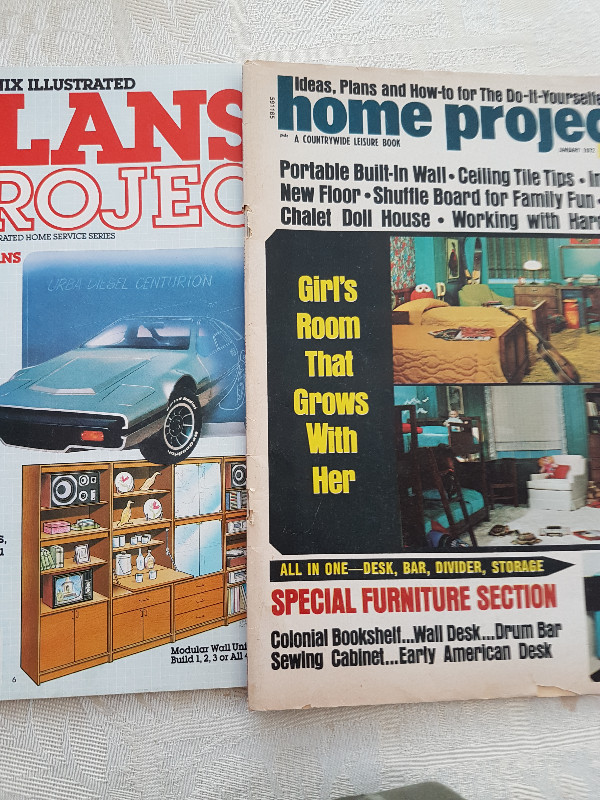 Mechanix Illustrated Plans - Home Projects Magazines in Hobbies & Crafts in Mississauga / Peel Region