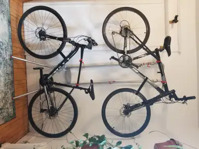 2-Bike Leaning Bike Storage Rack, View more