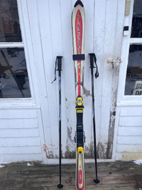 Rossignol Parabolic Downhill Skis/Poles