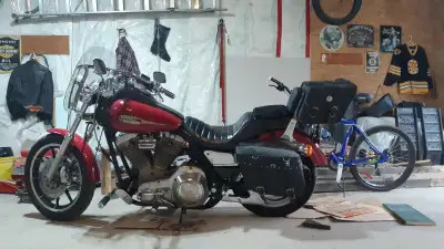 1993 FXR Super Glide $10,000.00 or best offer Alberta Certified/ Registered Motorcycle Out Of Provin...