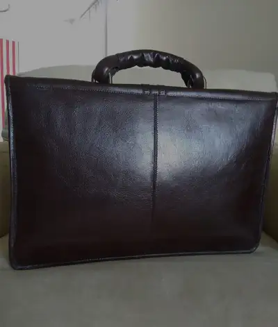 Authentic Leather Briefcase, View more