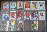 Zach Parise hockey cards 