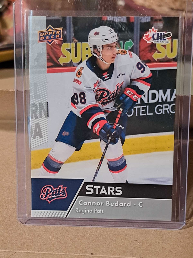 CHL Card- Connor Bedard #308 Stars in Hobbies & Crafts in City of Toronto