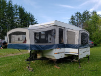 2003 Bonair Tent Trailer with Slide - A Cozy Classic w/Character