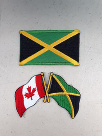 Jamaica Iron On Patches