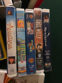 Assorted VHS movies