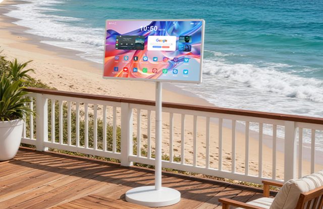 32 Inch 60Hz Portable Touchscreen Android Smart TV w/ Stand in TVs in Ottawa - Image 5
