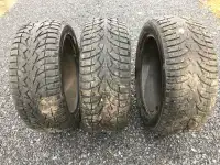3 pneus hiver 275/45/20