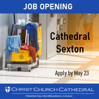 Full-time Sexton (Caretaker - cleaning/maintenance/labour)