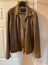 Man’s leather jacket