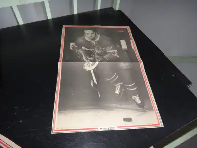 montreal canadiens vintage jacques laperriere # 2  black & white, View more