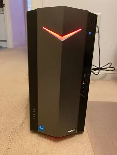 Acer Nitro N50-640-ER11 Gaming Desktop w/Keyboard, mouse, View more