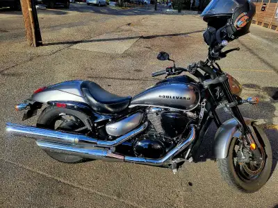 Suzuki Boulevard for sale – excellent condition Barely ridden with only 1,549 km. One-owner bike, al...