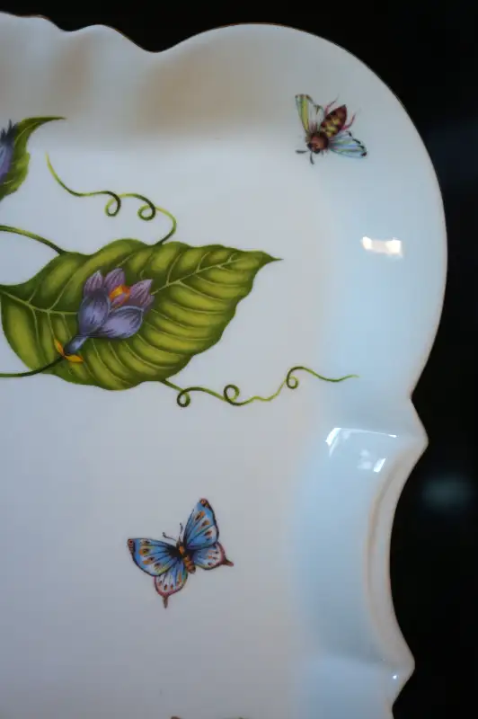 I. Godinger & Co. "Jardin" Porcelain Serving Platter63235066976129122