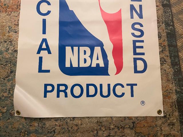 NBA Official Licensed Product Banner Basketball Mancave in Basketball in Vancouver - Image 3
