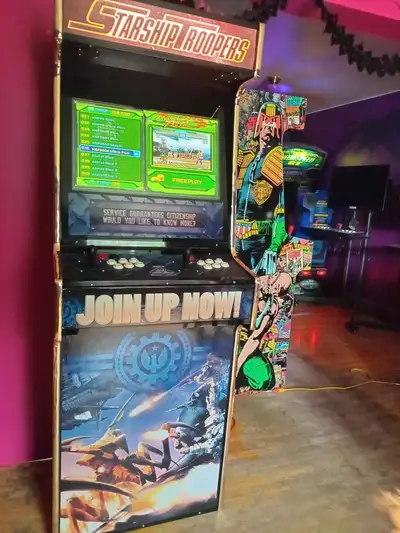 Arcade Machine Starship Troopers themed 999 games.., View more