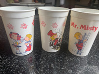 Mr Misty -  Dennis The Menace Plastic Beverage Cups Dairy Queen